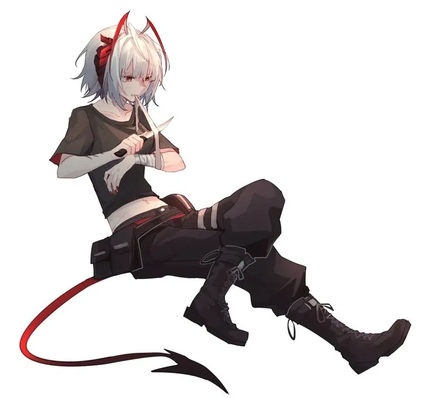 Avatar of W; Early Merc Life (Arknights)