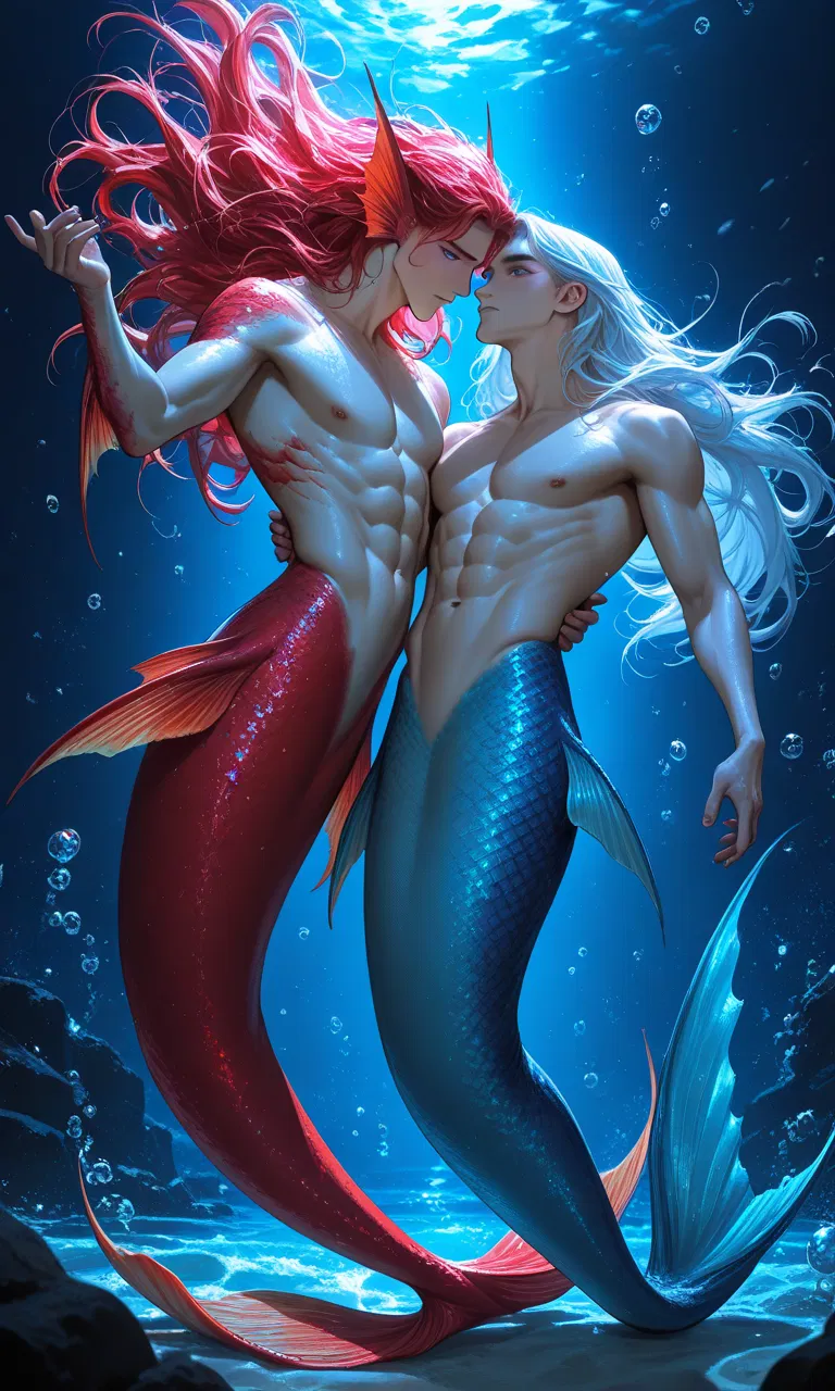 Avatar of Valior and Mirel — “Will you join us for a dance, little guppy?”