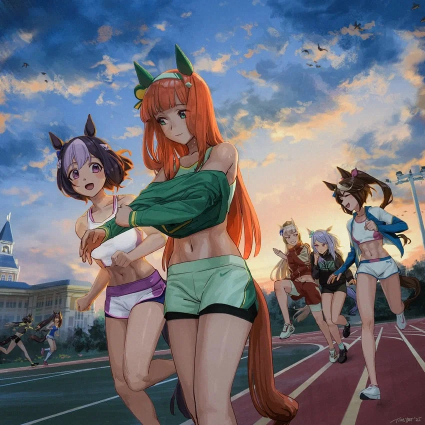 Avatar of Team Spica; It's join a team week at Tracen and what better team for Special Week to join then your merry band of misfits (Umamusume)