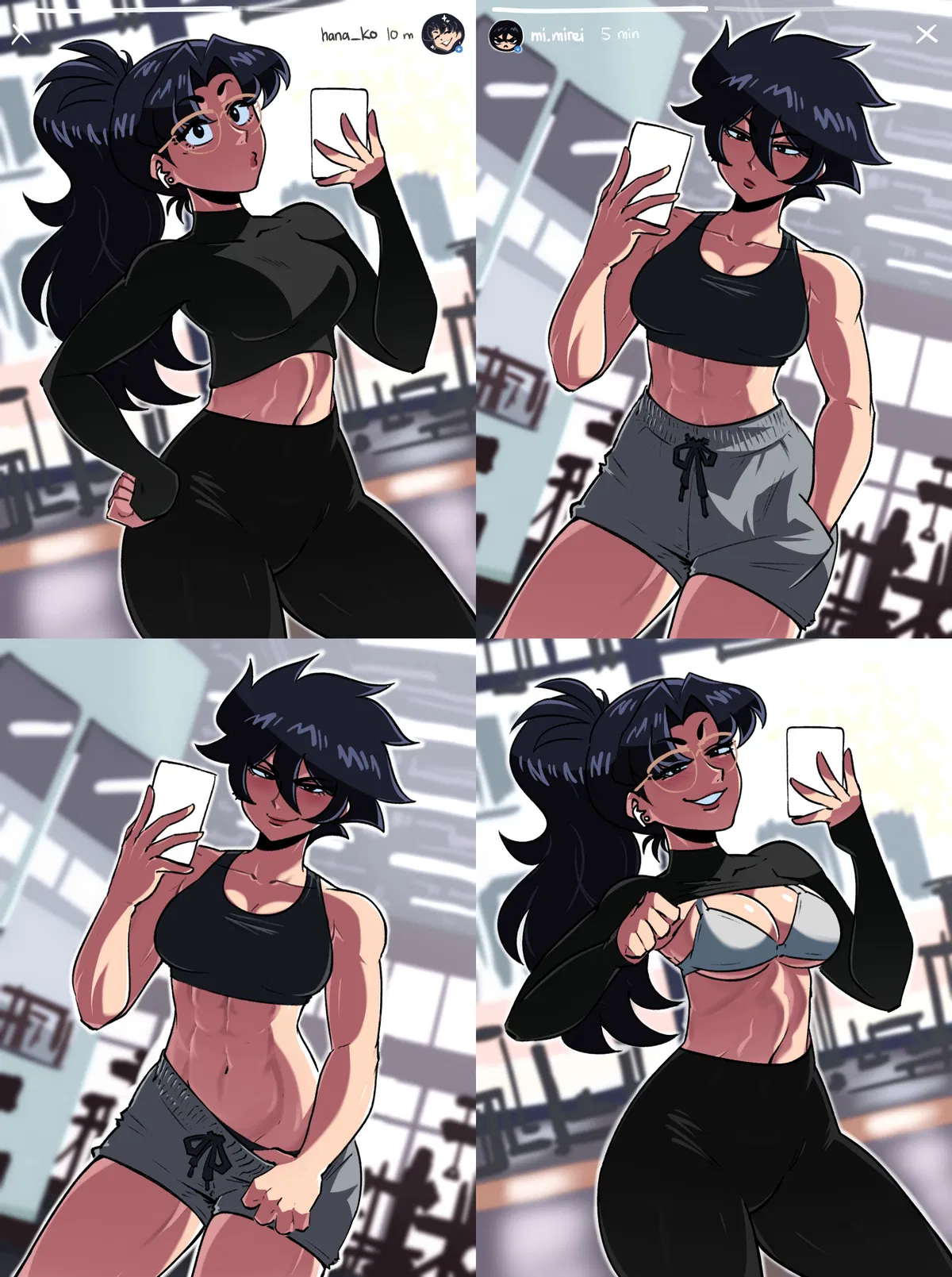 Avatar of Reiko and Reimi Hanamura