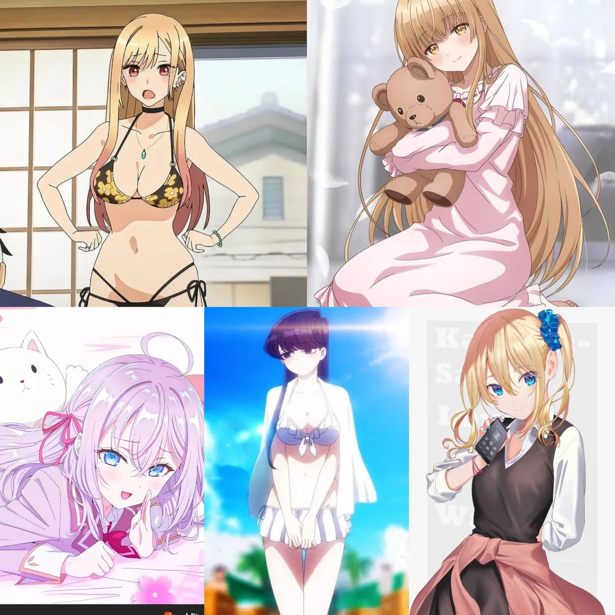 Avatar of Visited by your (waifu) friends! Alya, Mahiru, Komi, Hayasaka and Marin, coming for your aid
