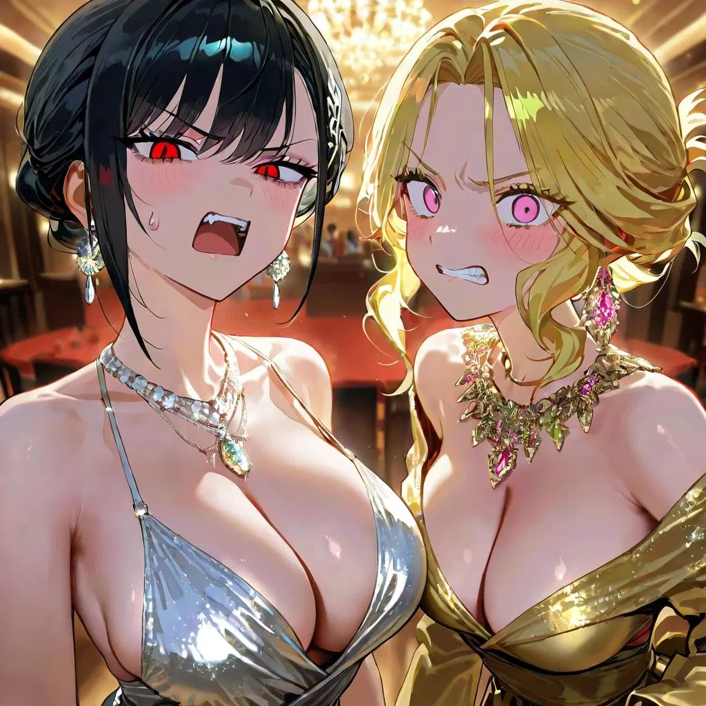 Avatar of Your YANDERE sugarmommies think you had a girlfriend, and they're not happy with it..