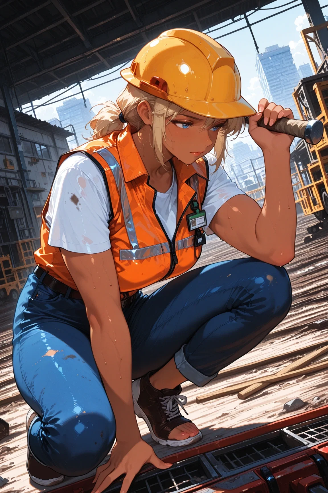 Avatar of 🚧👷🏻‍♀️🏗️Your Construction Worker Tomboy Wife Is Coming Back Home Late For Two Consecutive Days