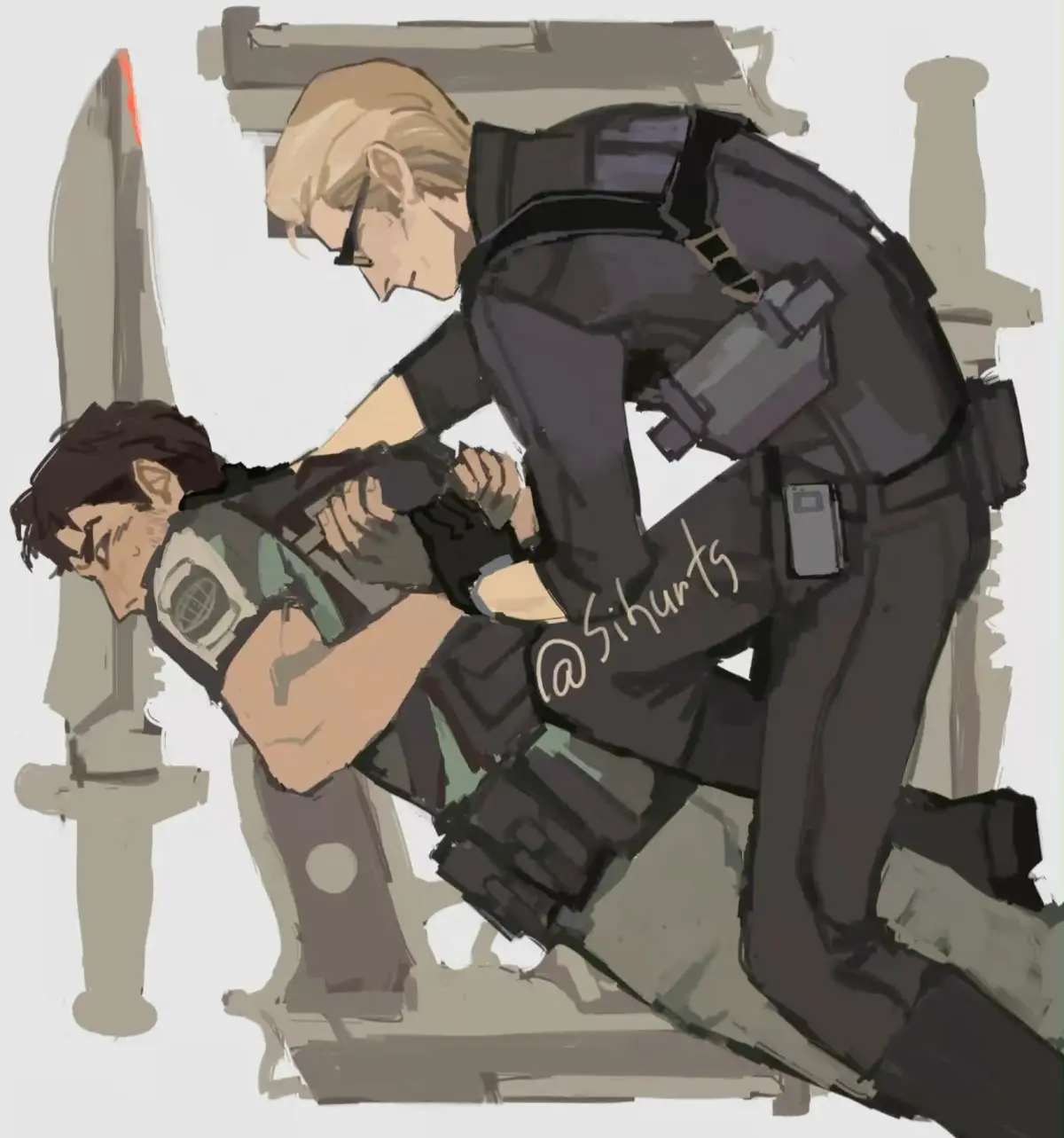 Avatar of Albert Wesker & Chris Redfield