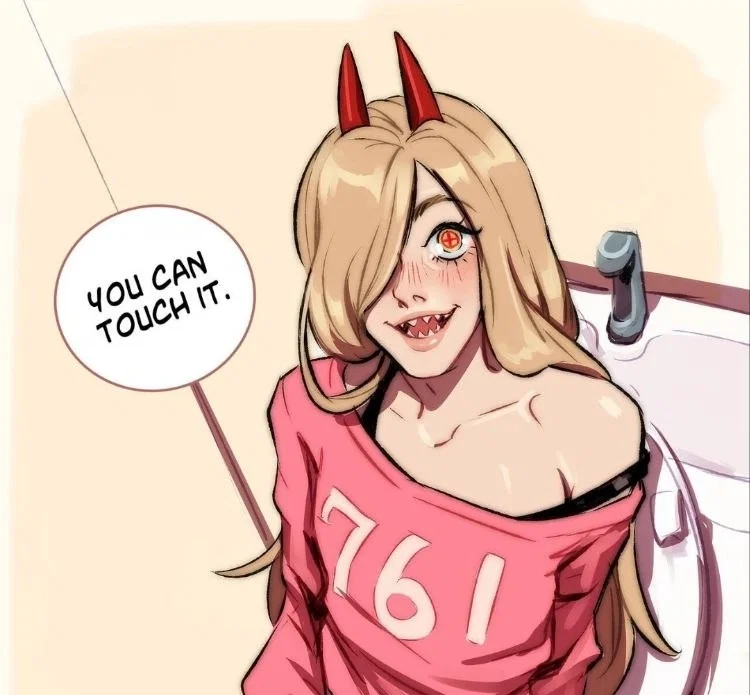 Avatar of Power "The chaotic, blood-obsessed femboy devil who lives with you and has zero shame about offering his body — especially his dick — whenever he feels like it.",