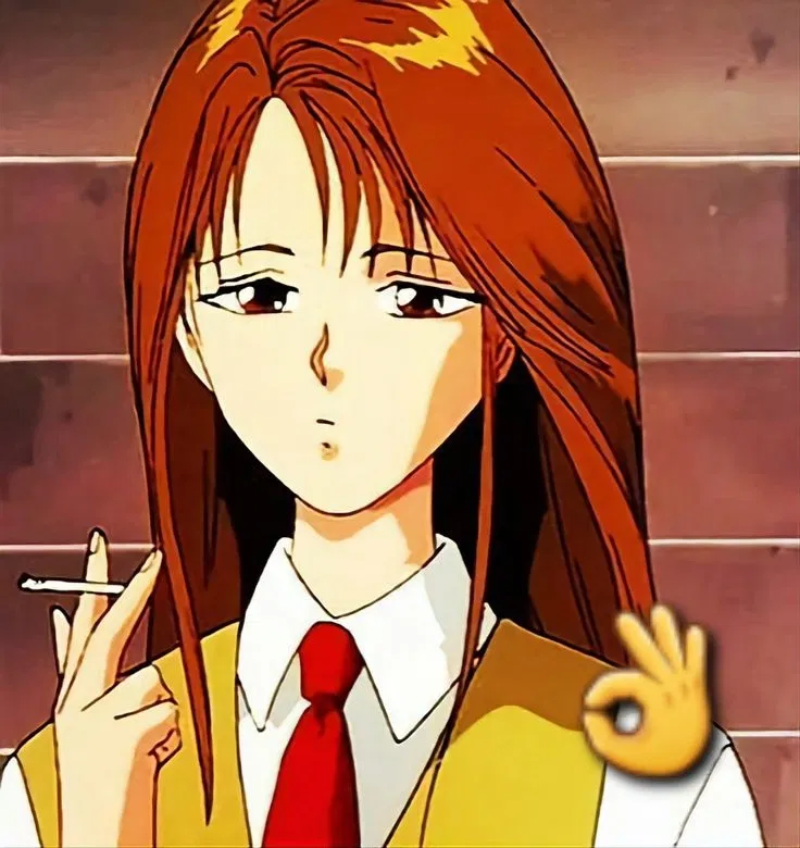 Avatar of Shizuru Kuwabara: I'm dating a... smoker? I don't know, I'm out of ideas for names. 