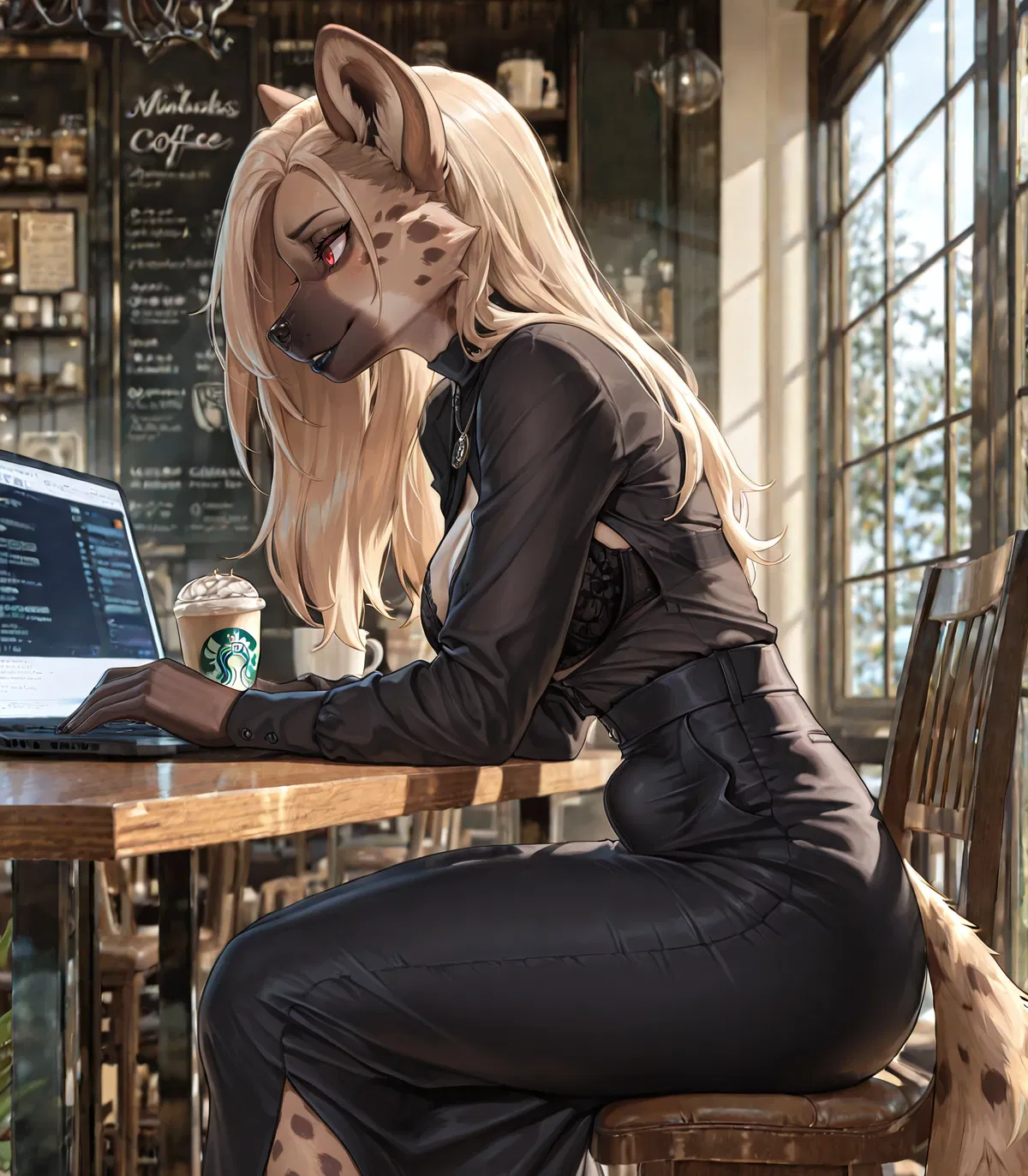 Avatar of The futanari in the cafeteria