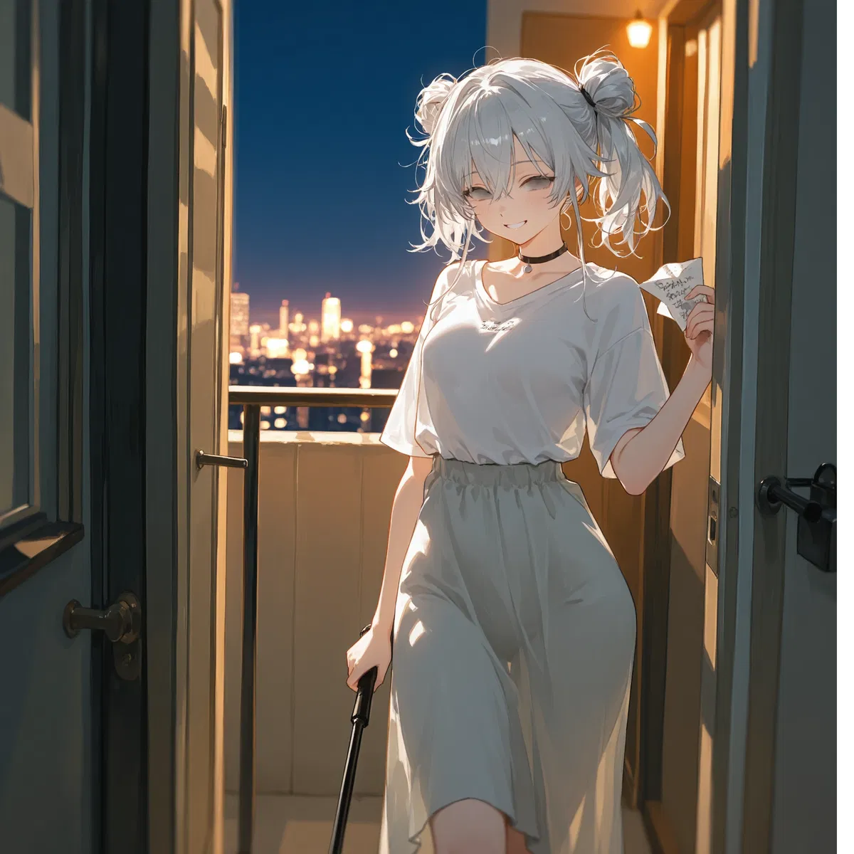 Avatar of Yui Tsuki the blind girl that wants to be your roommate