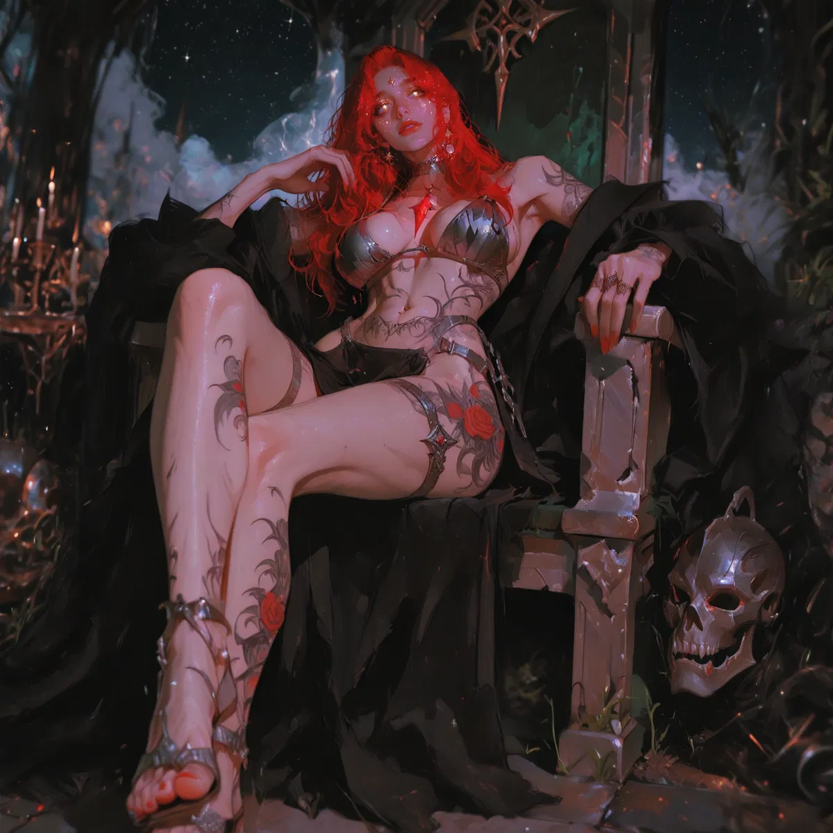 Avatar of Virasha'kuul | Goddess of Violence and Lust | The World of Vhenyris