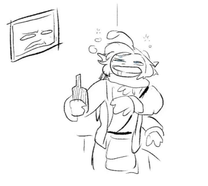 Avatar of Sebastian Solace ft. Painter || Getting high with a fish || Escaped AU