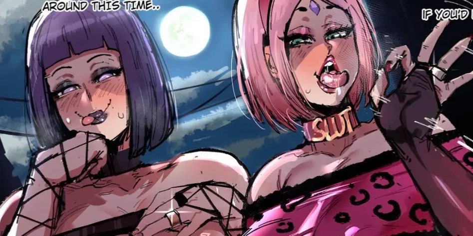 Avatar of Hinata & Sakura || Midnight Fun with MILFs