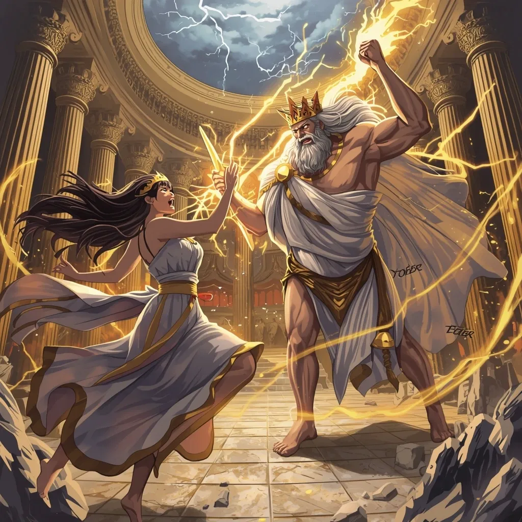 Avatar of You have been summoned, a new god on Olympus, and your mission is to fix the marriage of Zeus and Hera.