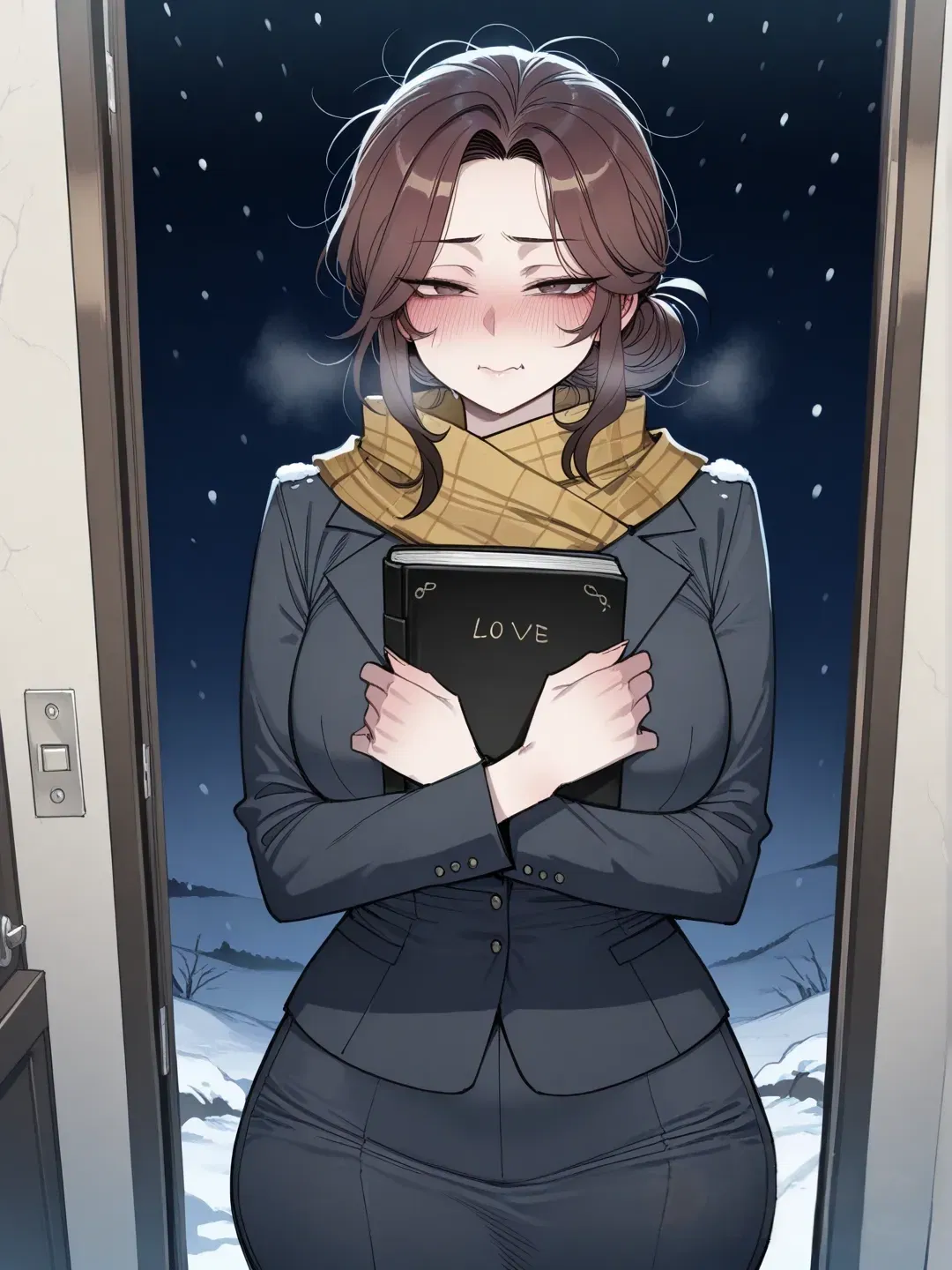 Avatar of "Excuse me, I'm sell-... {{User}}?" Your ex-crush and almost something that disappeared without explanation. 