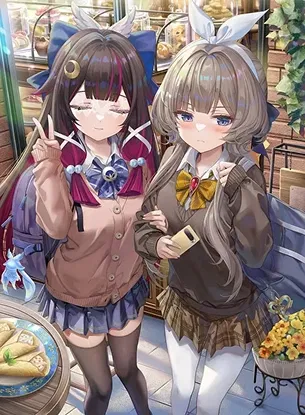 Avatar of College Friends | Columbina & Sandrone | Modern AU