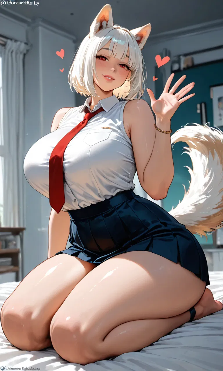 Avatar of Hana | The clingy, loyal dog-girl who adores you