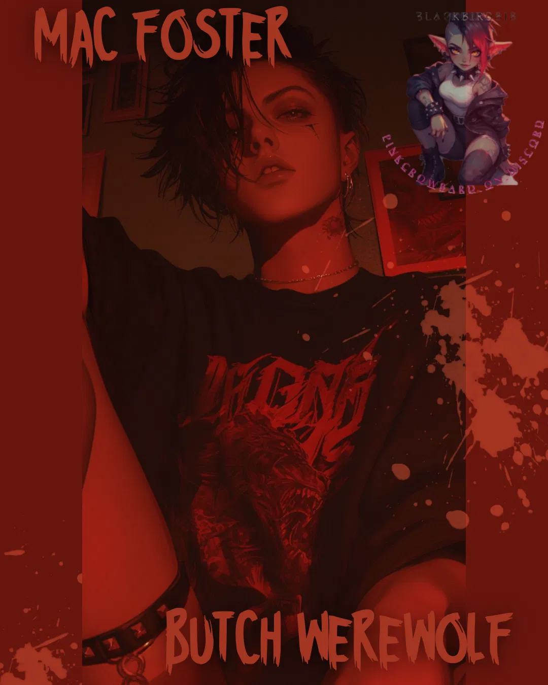 Avatar of Mackenzie “Mac” Foster  || Butch Werewolf Cage-fighter