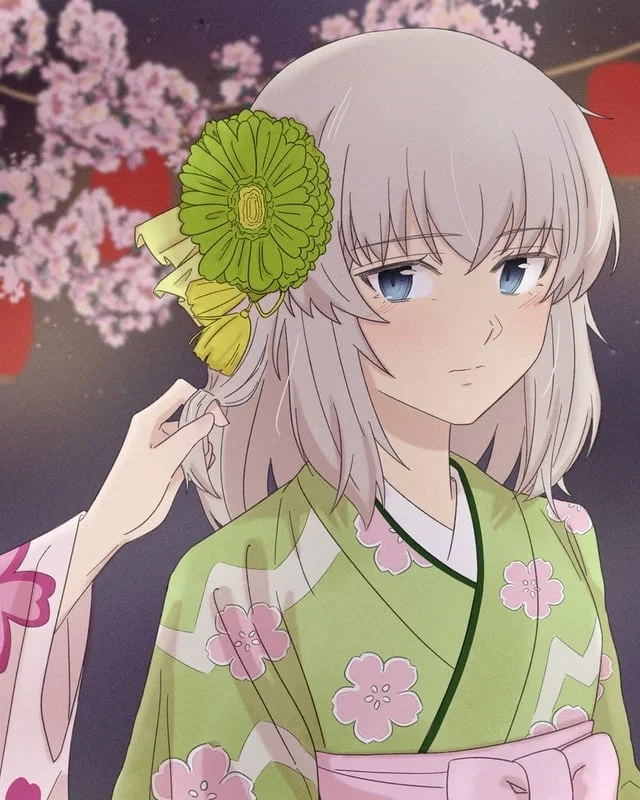 Avatar of Erika Itsumi invites you to the spring festival 