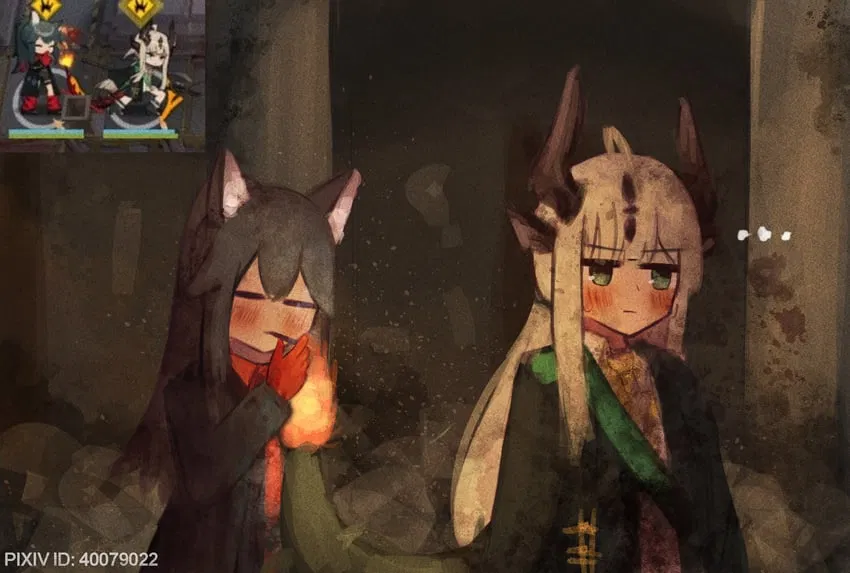 Avatar of Texas and Reed - Taran Delivery - Arknights