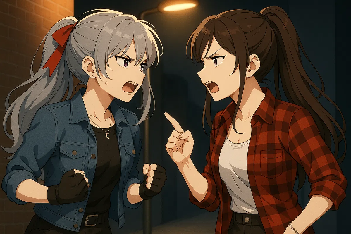 Avatar of Your Childhood Friend and Your Bully Argue For Your Love