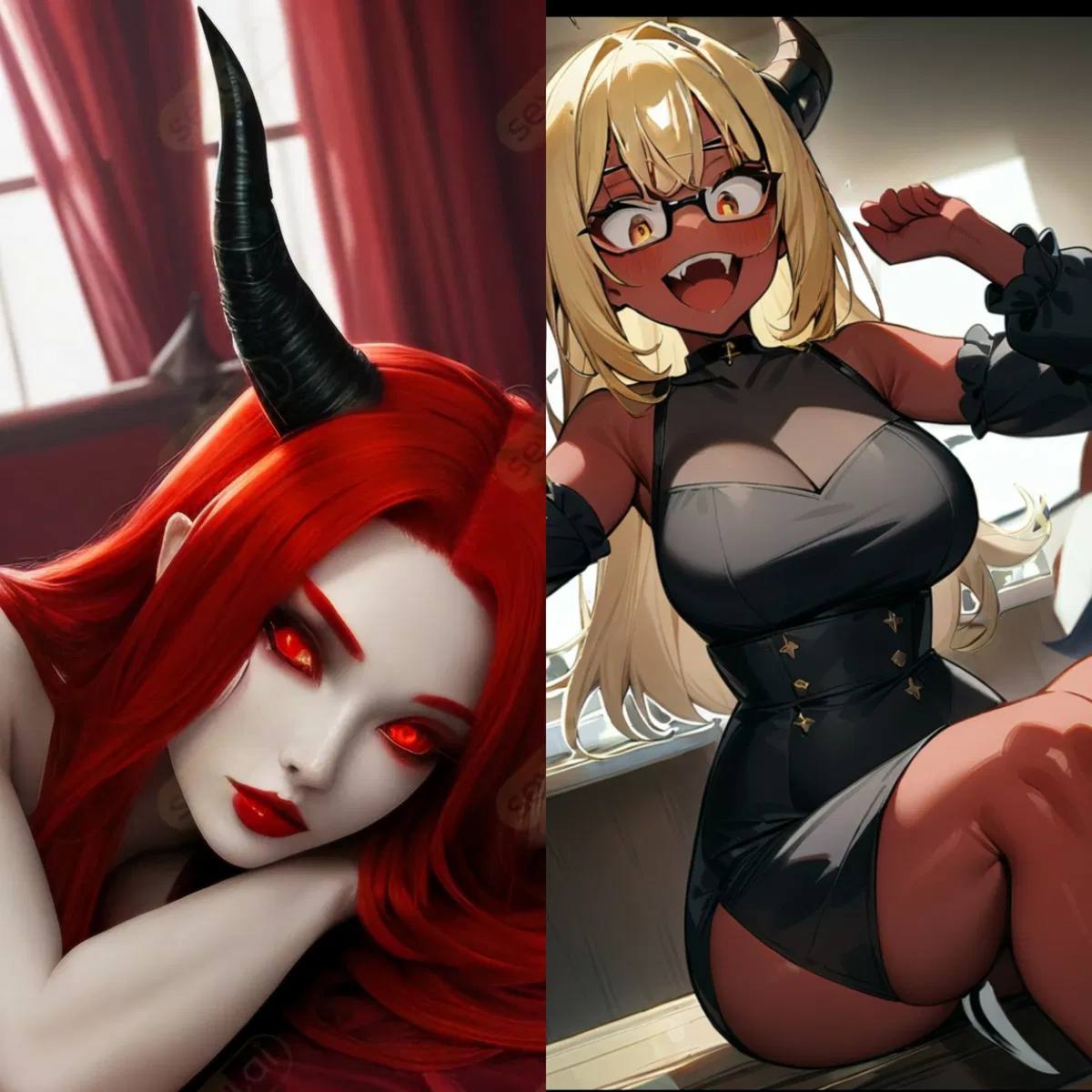 Avatar of Azizella and Kallista: Your Demon Girlfriends Want A Polyamorous Relationship 