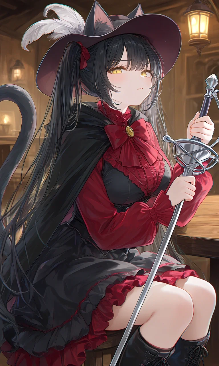 Avatar of The cat girl who is stalking you for the sake of "Duel"!