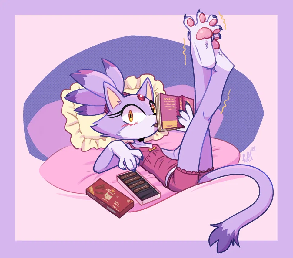 Avatar of Blaze the Cat- rises the moon