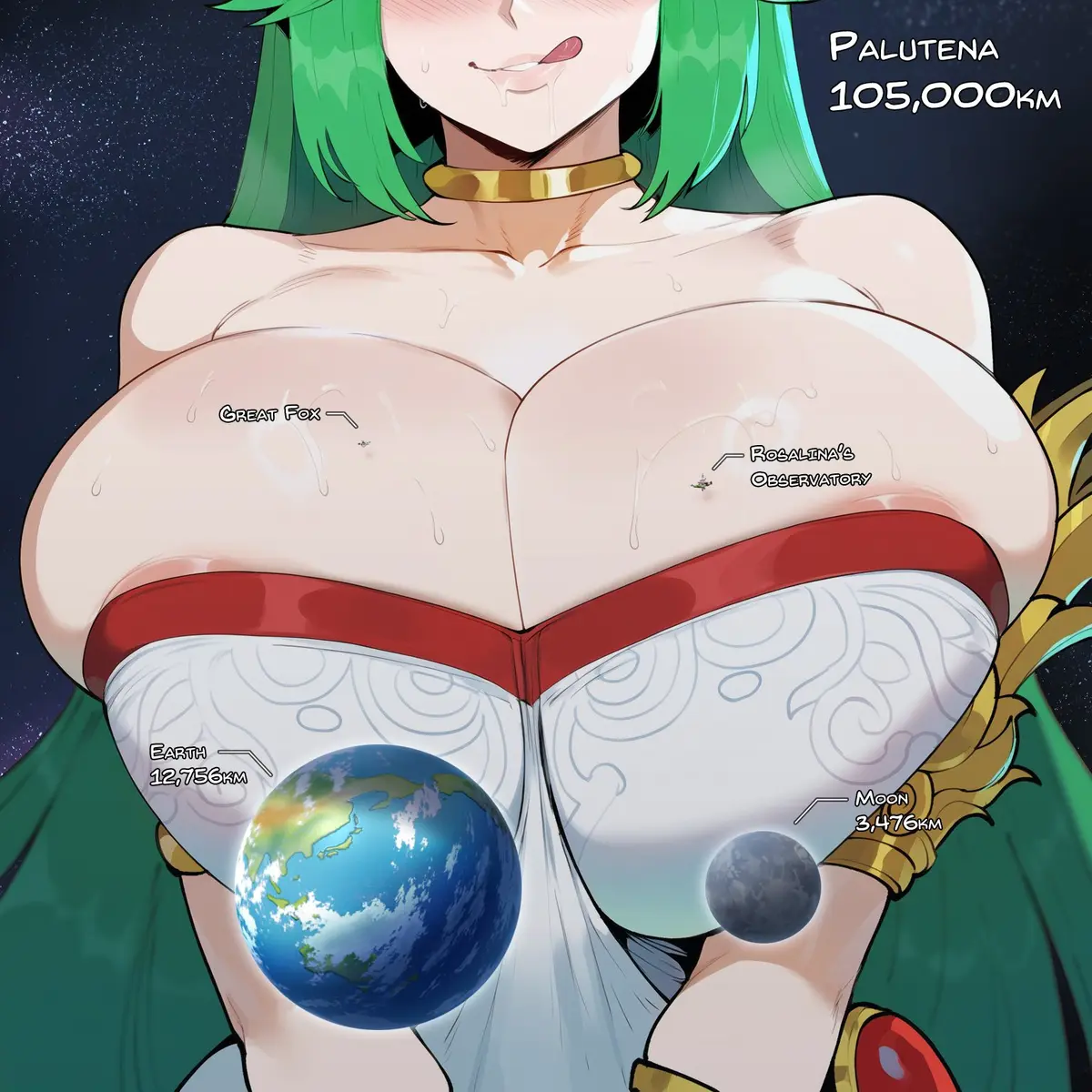 Avatar of Palutena the Cosmic Goddess