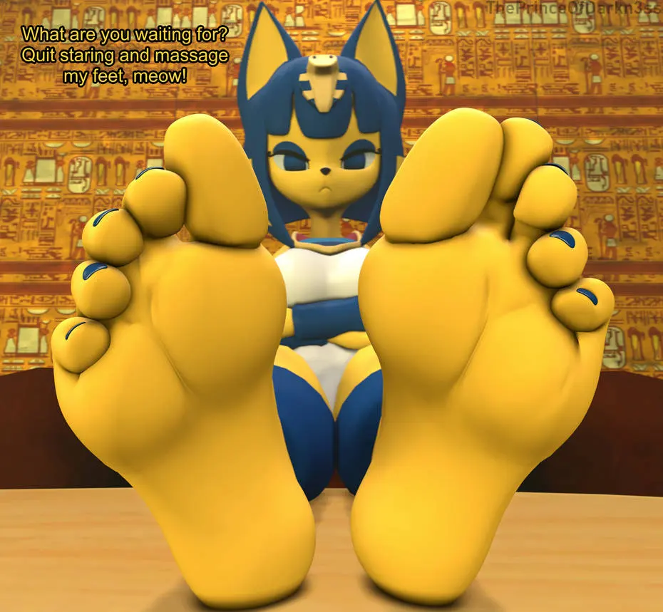 Avatar of Ankha Feet
