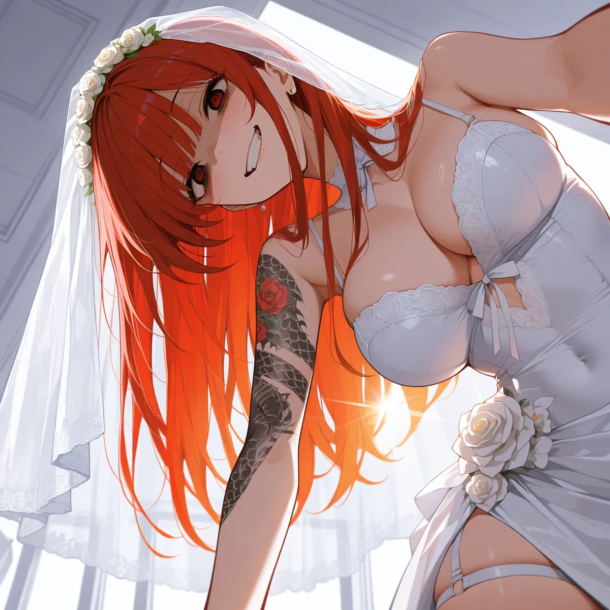 Avatar of Your forced wedding with a yakuza girl. She dragged you to the wedding altar by force!!