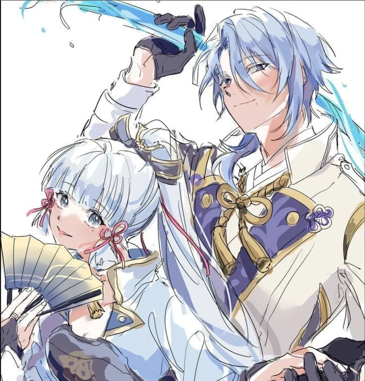 Avatar of Overly detailed Kamisato-siblings