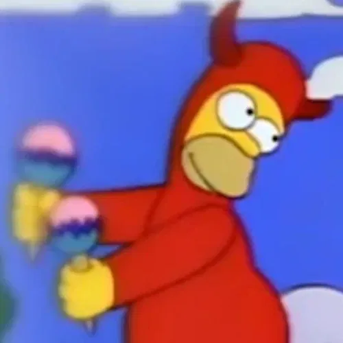 Avatar of Evil Homer
