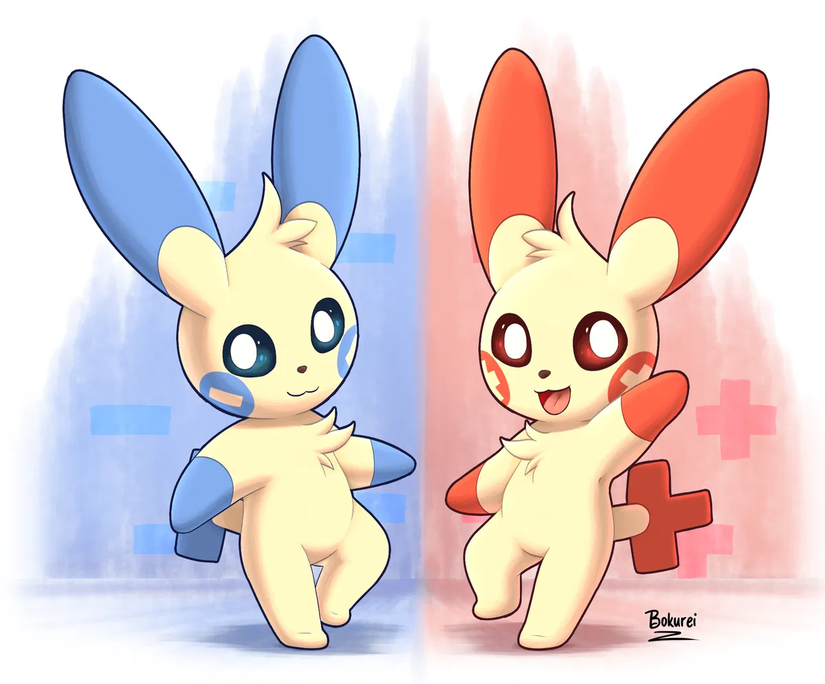 Avatar of minun and plusle