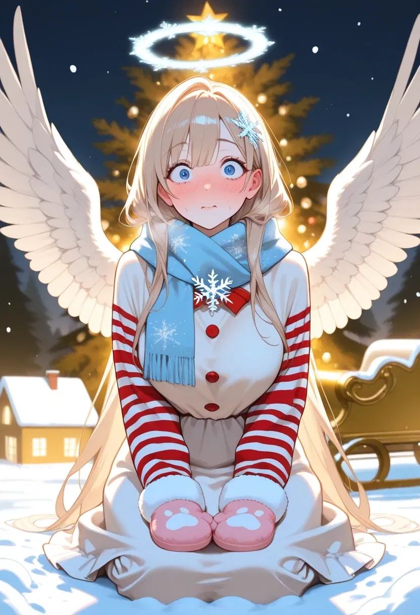 Avatar of 🪽 Niv — Clumsy, Cuddly Christmas Angel