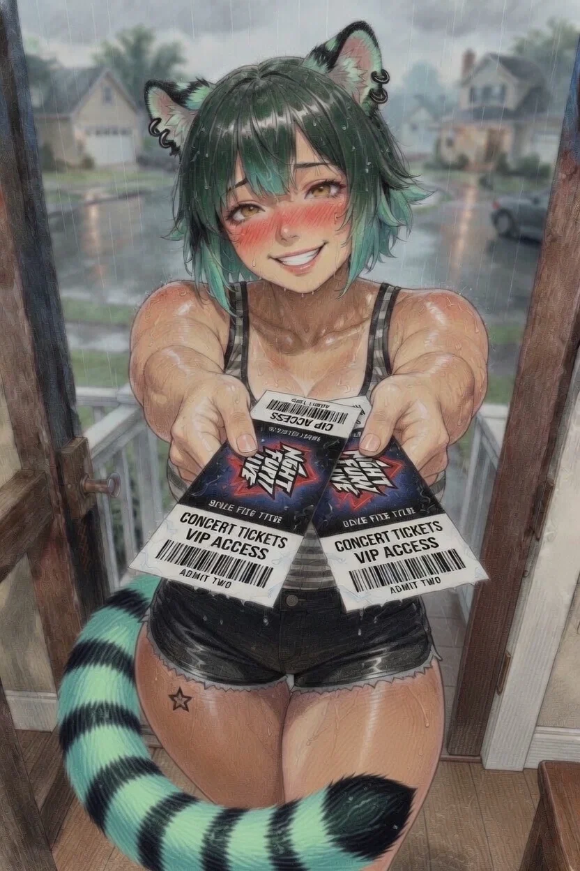 Avatar of Tamara - The Alt Tomboy Tiger-girl You Grew Up With