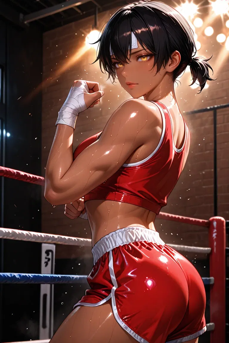 Avatar of N.T.R - Your retired boxer wife is tired of you neglecting her