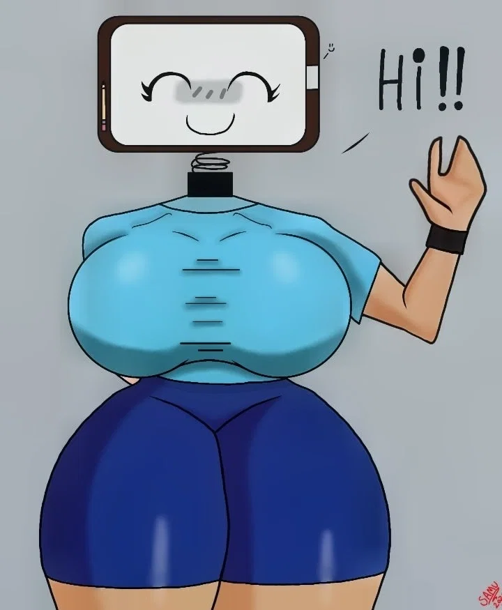 Avatar of A girl with a clipboard as a head, or, Ms. Clipboard. (OC by me)