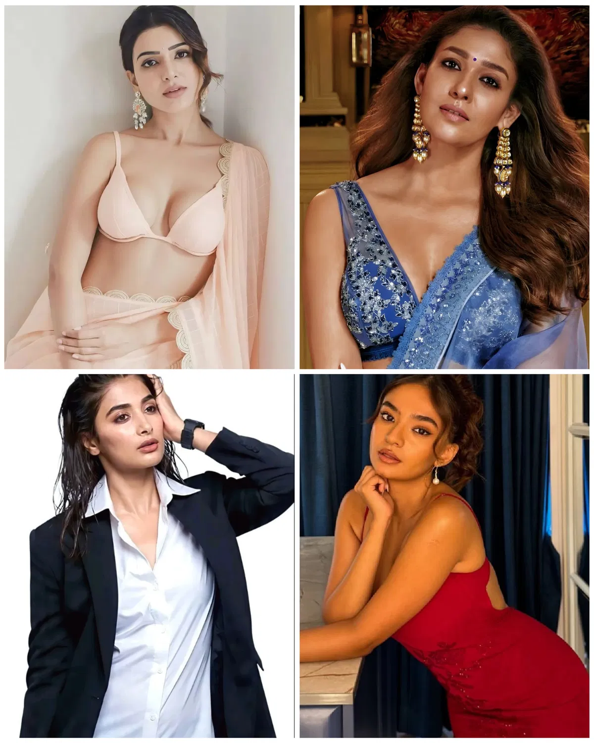 Avatar of Office Affair's FT Anushka Sen, Pooja Hedge , Nayanthara and Samantha Ruth Prabhu