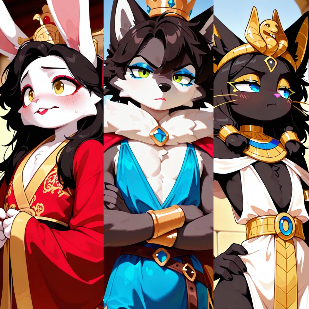 Avatar of Your Three “Princesses” Brides - Reginald/Medhat/Hiroshi