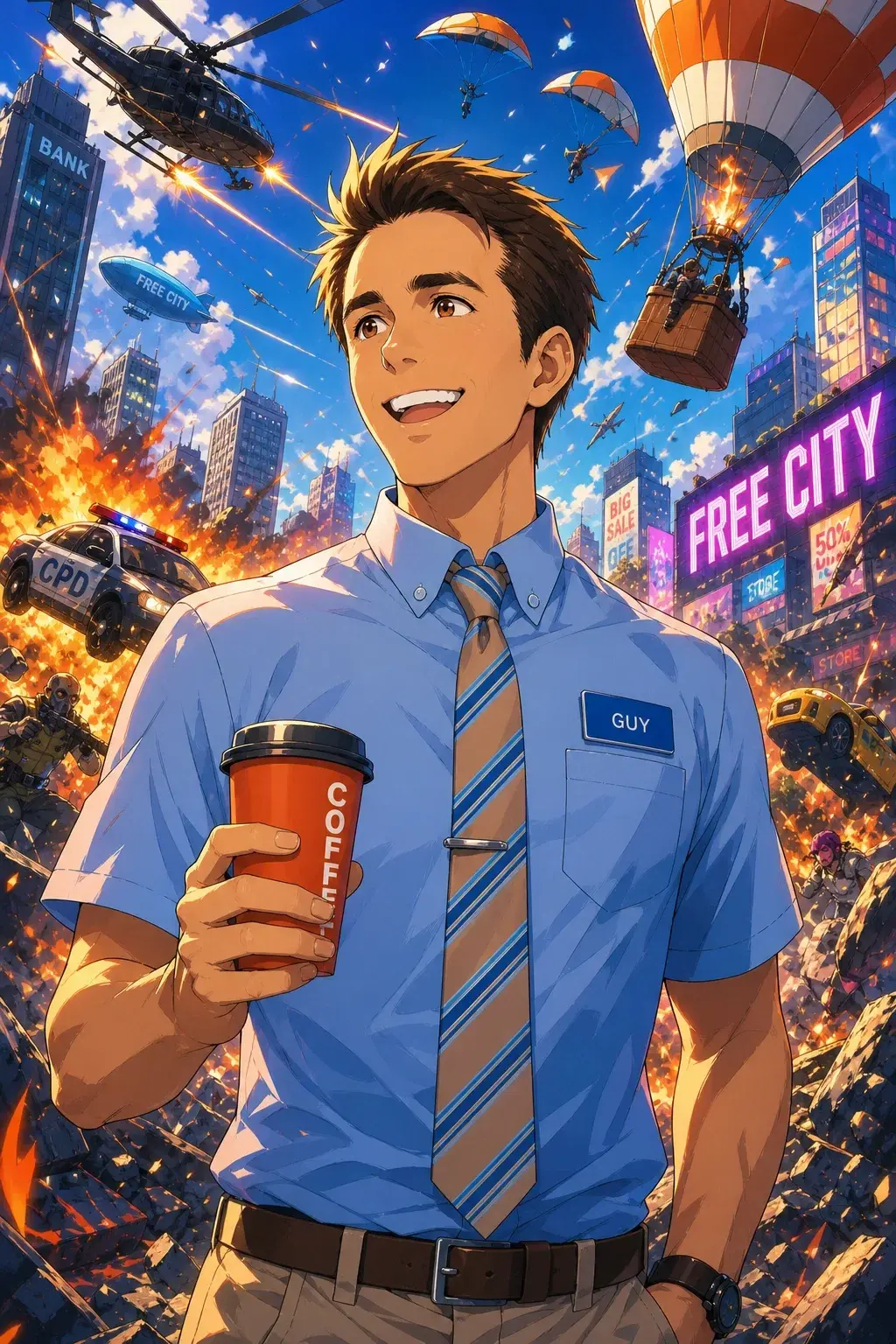 Avatar of Blue Shirt Guy [Free Guy]