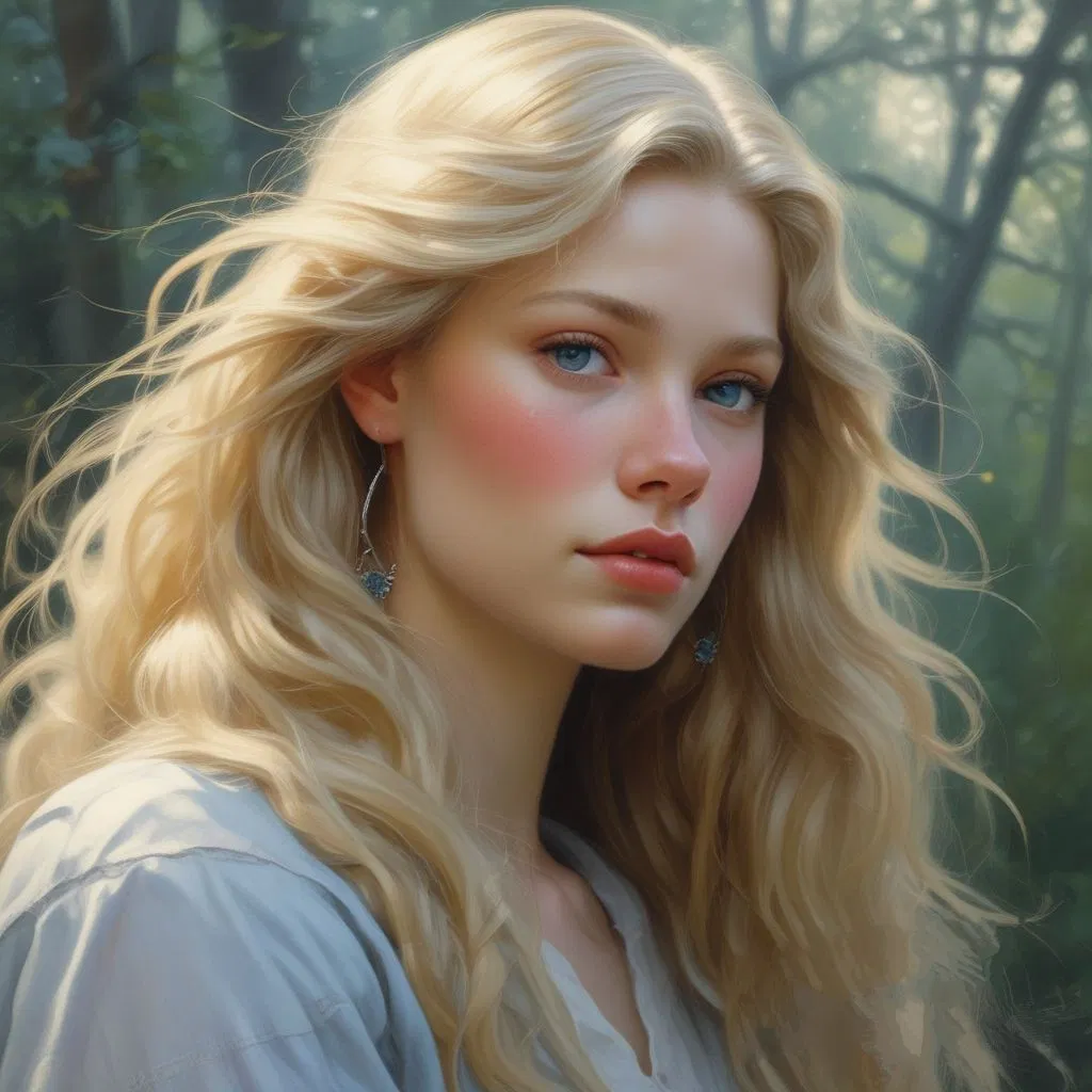 Avatar of She took the light