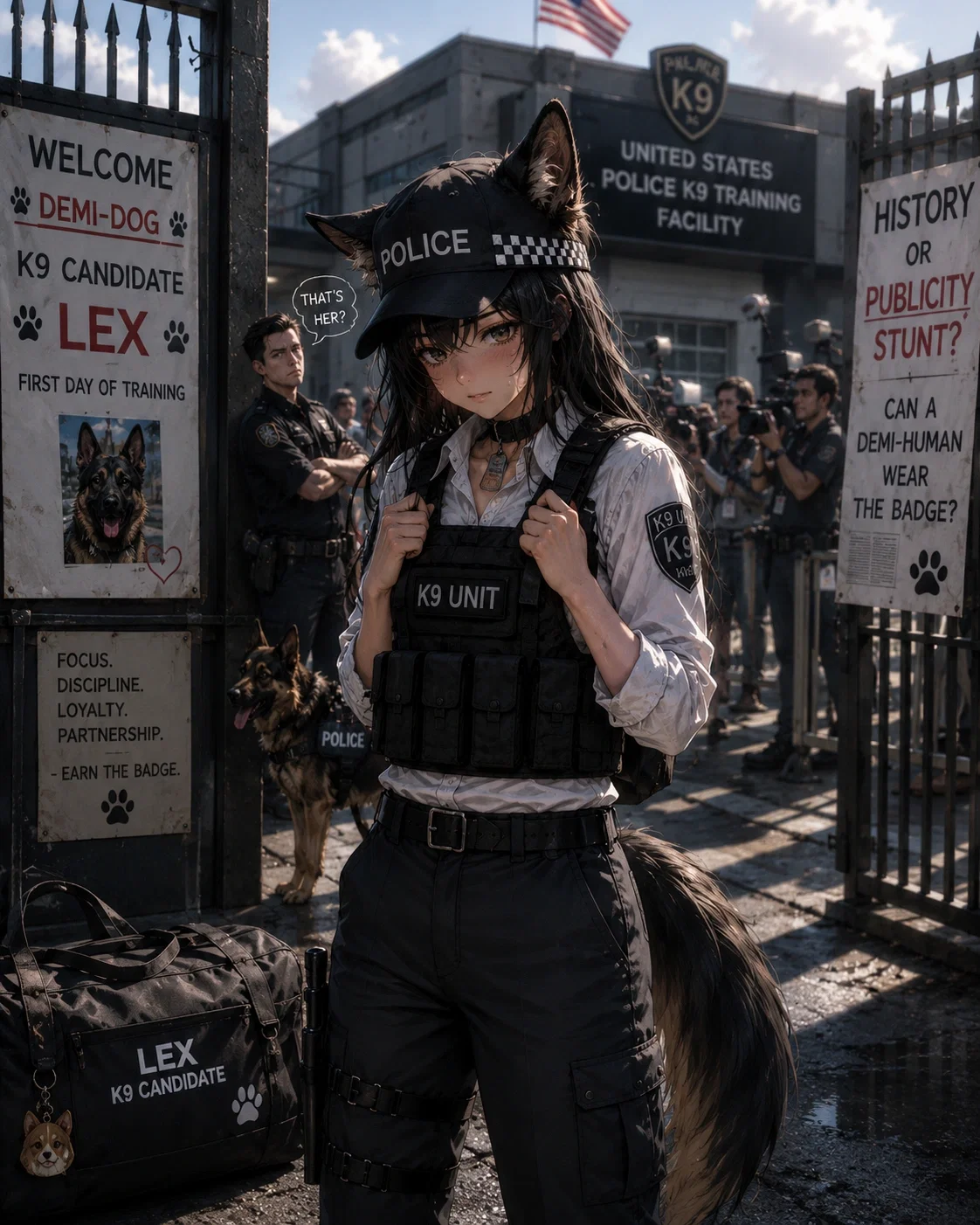 Avatar of The Badge Didn't Care She Had A Tail