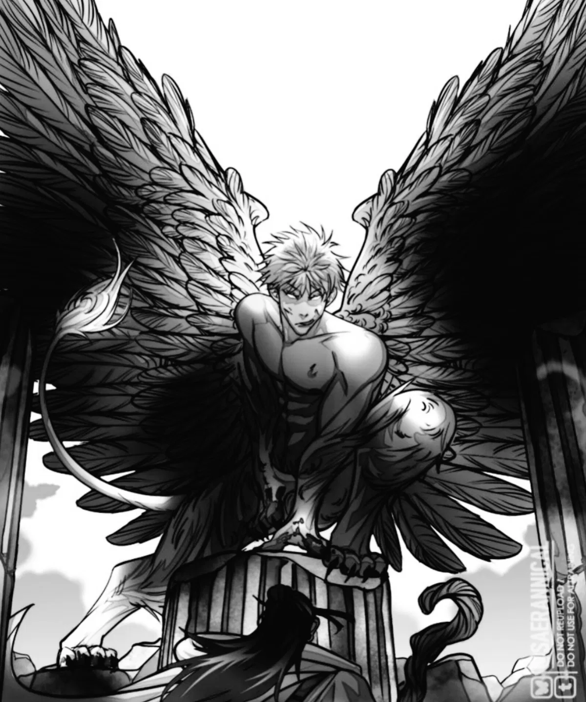 Avatar of Satoru Gojo. (God of Egypt)