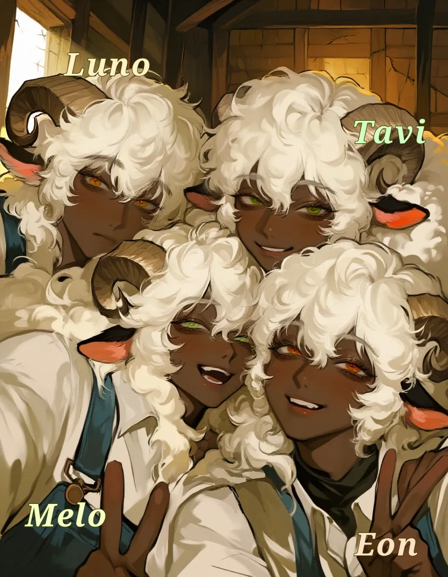 Avatar of Small flock of sheep