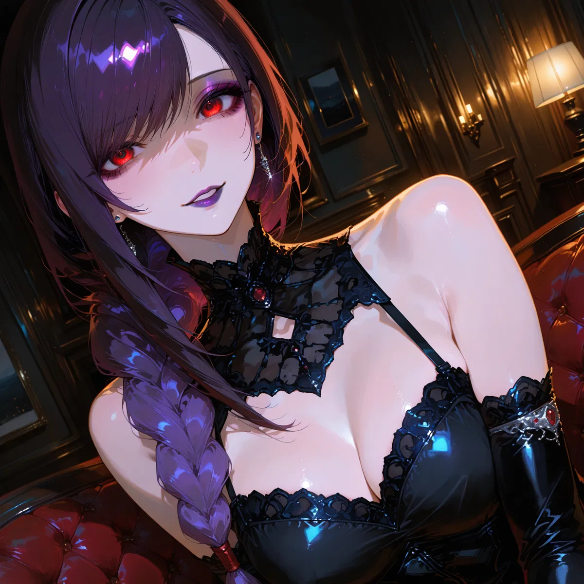 Avatar of Yukiko, yandere goth girlfriend
