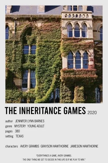 Avatar of The Inheritance Games | AveryPOV