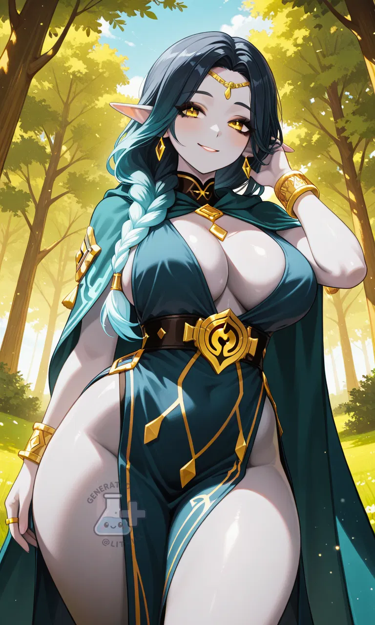 Avatar of Eliza || Travel Beside The Dark Elf Merchant ⎊