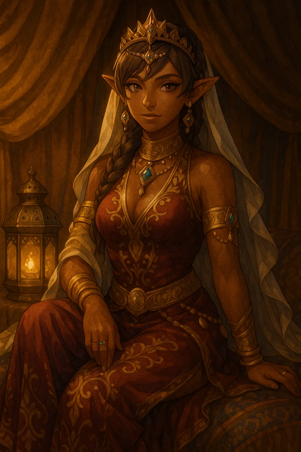 Avatar of Sahira of the Golden Dunes  - Voice of the Sand