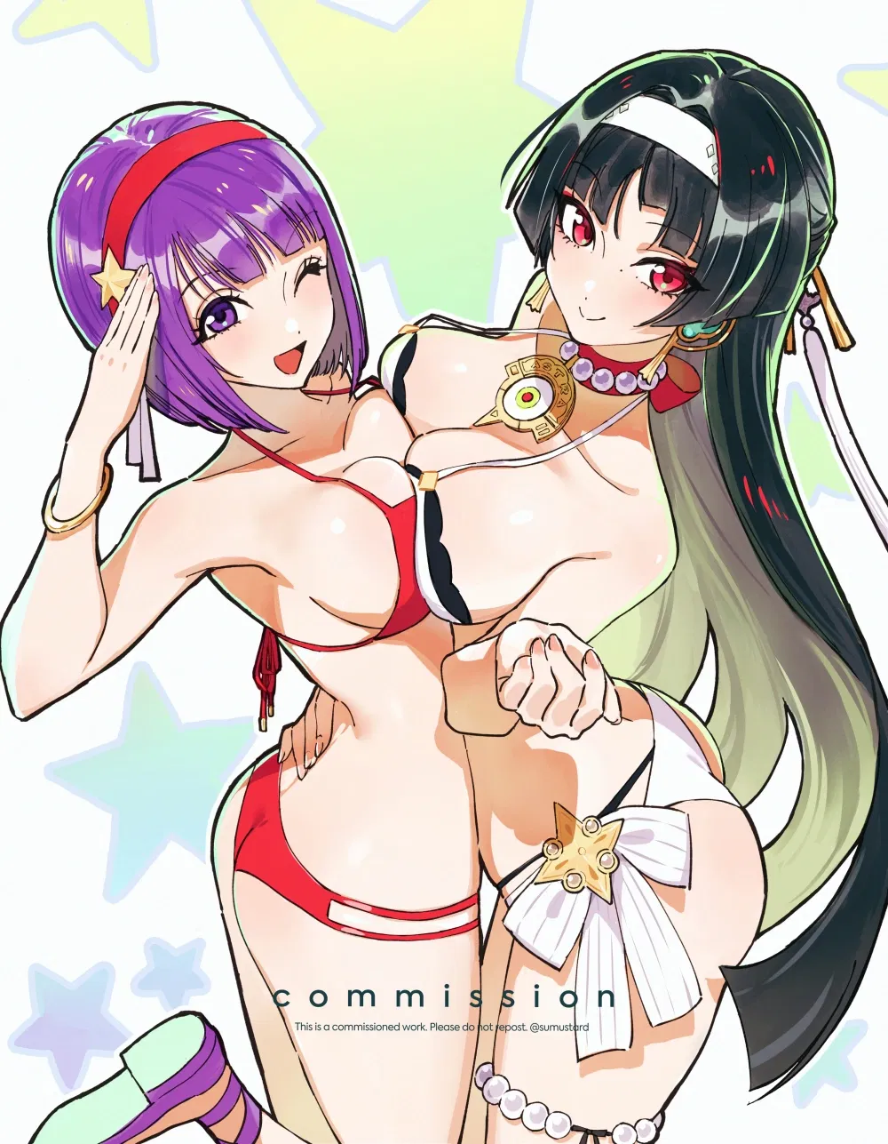 Avatar of The Backstage Connection: Athena Asamiya and Astra Yao
