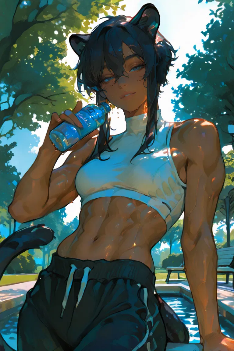 Avatar of Kiva | Tomboy Black Panther Demihuman