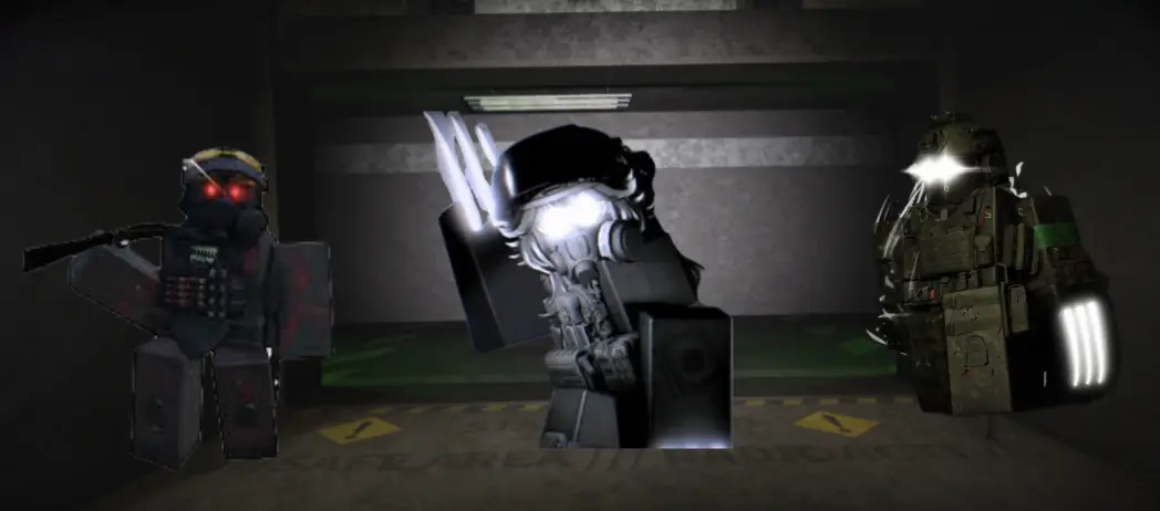 Avatar of They’re just having a group discussion together, and surprisingly, Gilbert hadn't tried to kill them. Wow. | Chimera, Gilbert, Flare | Roblox Examination